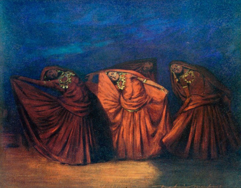 Nautch Girls by Mortimer Ludington Menpes