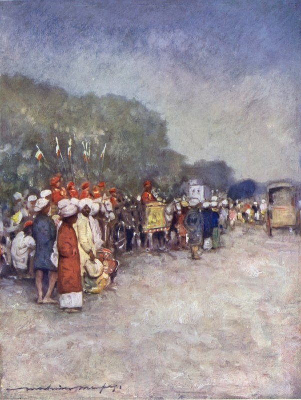 On the Alipur Road by Mortimer Ludington Menpes