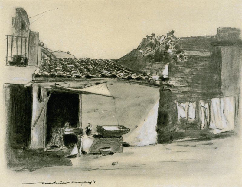 On the Outskirts of Palermo by Mortimer Ludington Menpes