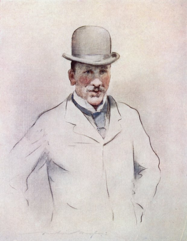 Sir Alfred Milner by Mortimer Ludington Menpes