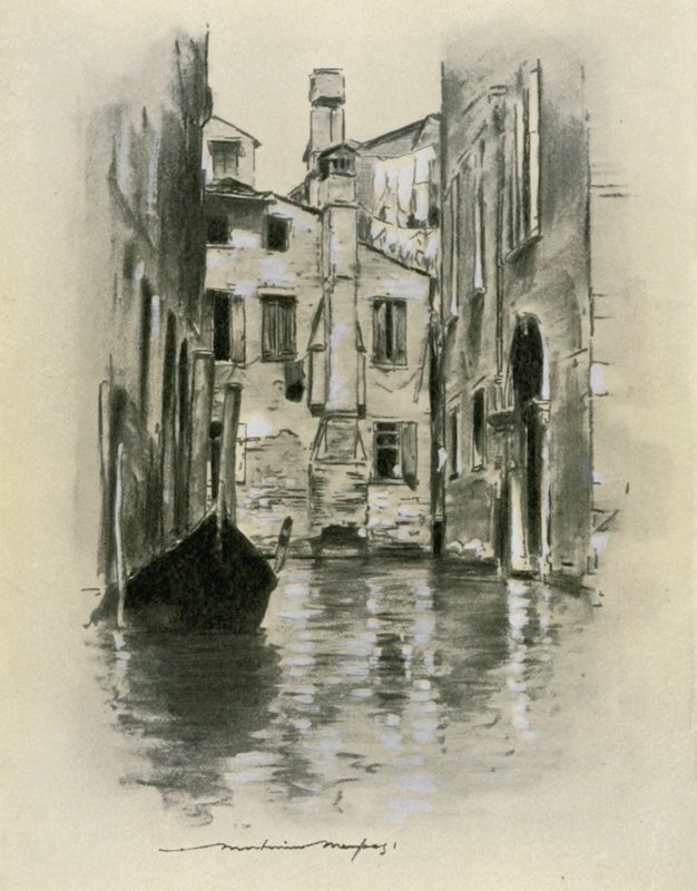Street in Venice by Mortimer Ludington Menpes