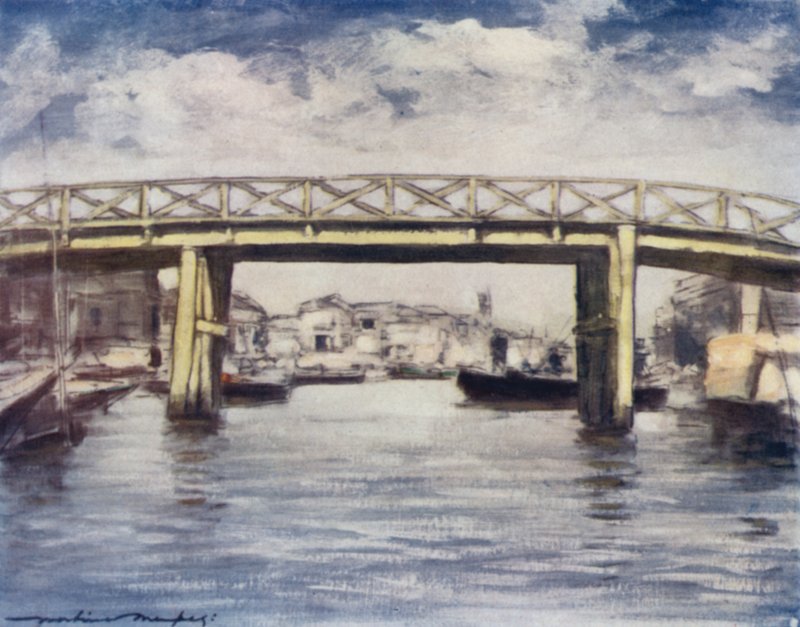 The Lemon Bridge by Mortimer Ludington Menpes