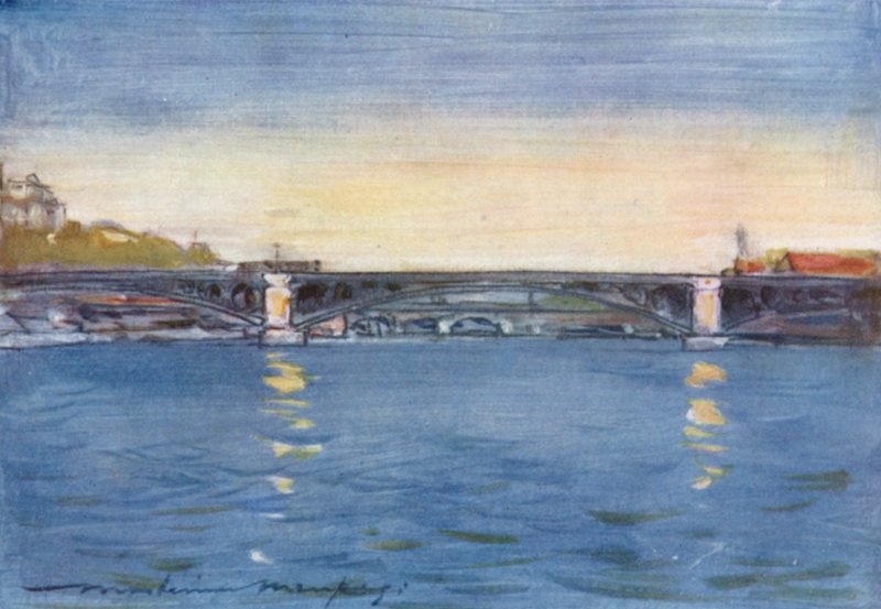 Afternoon on the Seine by Mortimer Ludington Menpes