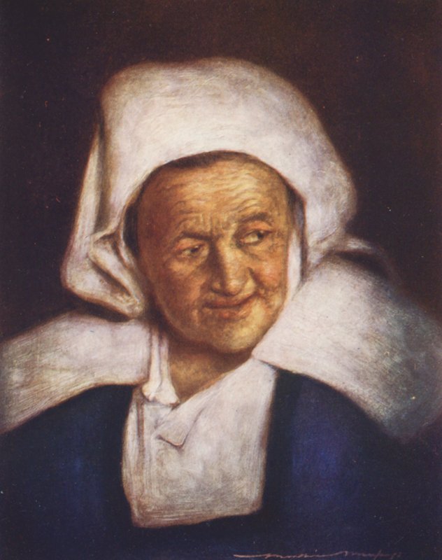An Old Woman by Mortimer Ludington Menpes