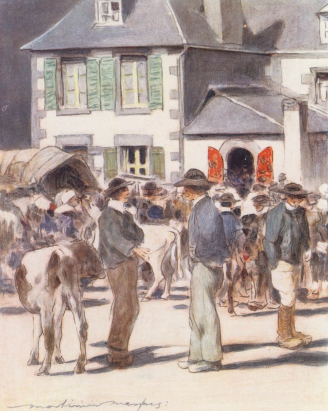 At the Fair by Mortimer Ludington Menpes