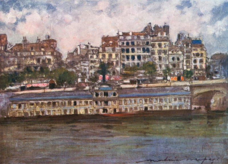 Bathing-House (Samaritaine) by Mortimer Ludington Menpes