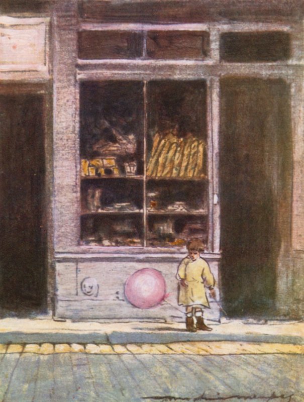 Bread Shop near Central Market by Mortimer Ludington Menpes