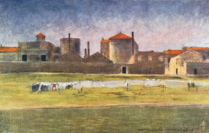 Drying Ground near Charenton by Mortimer Ludington Menpes