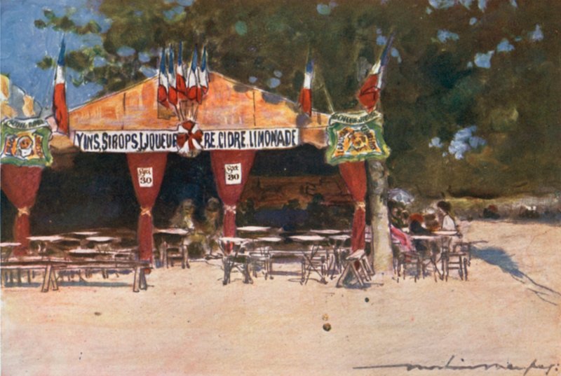 Festival at Hotel Des Invalides by Mortimer Ludington Menpes