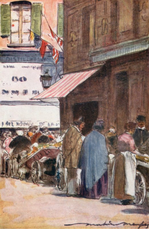 Street Vendors by Mortimer Ludington Menpes