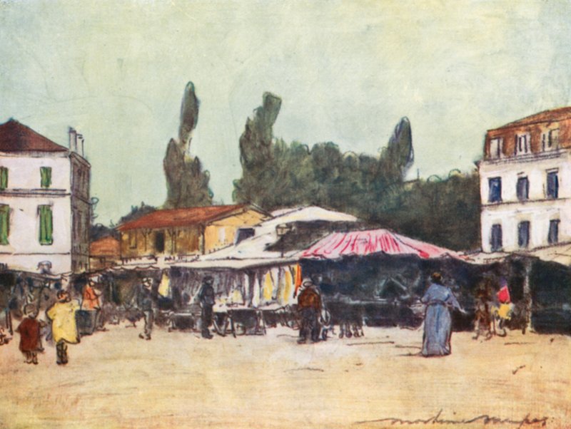 Marche de Neuilly by Mortimer Ludington Menpes