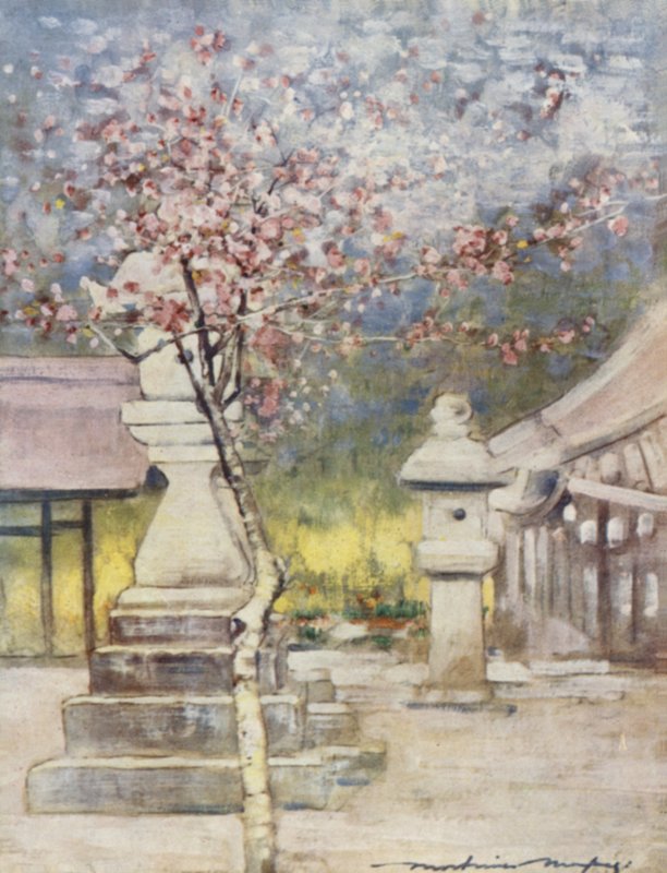 Peach-Blossom by Mortimer Ludington Menpes