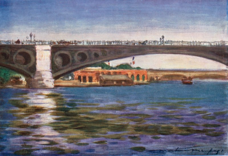 Pont Concorde by Mortimer Ludington Menpes