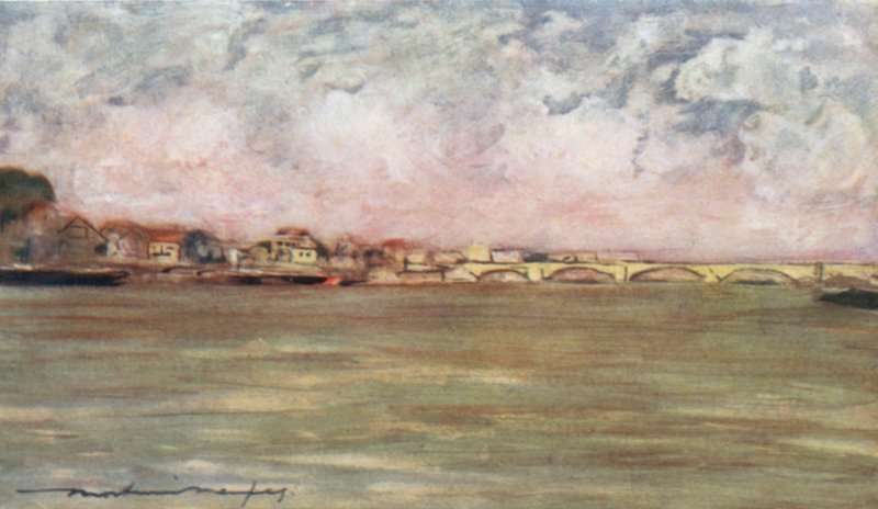 Pont de Tolbiac by Mortimer Ludington Menpes