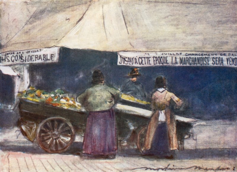 Rue de la Fayette by Mortimer Ludington Menpes