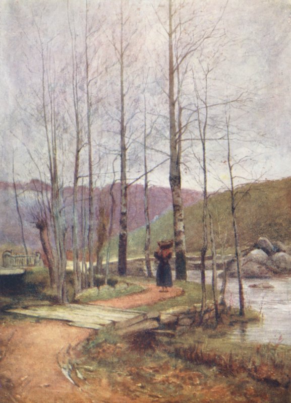 The Bridge, Pont-Aven by Mortimer Ludington Menpes