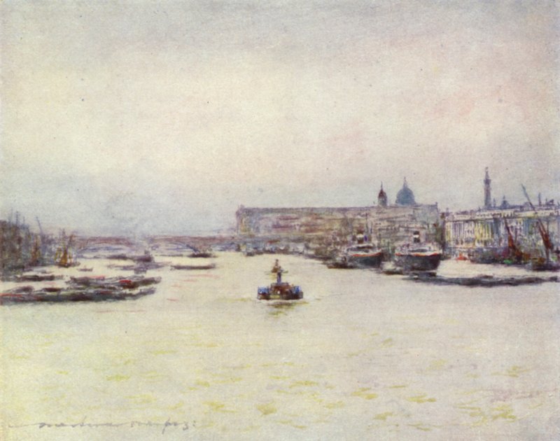 The Custom House by Mortimer Ludington Menpes