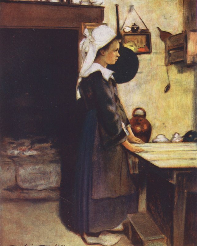 The Little Housewife by Mortimer Ludington Menpes