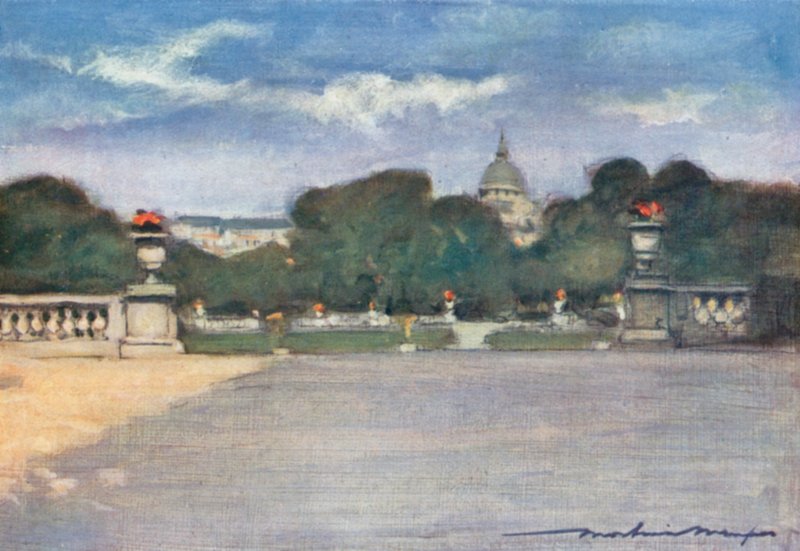 The Tuileries Gardens by Mortimer Ludington Menpes