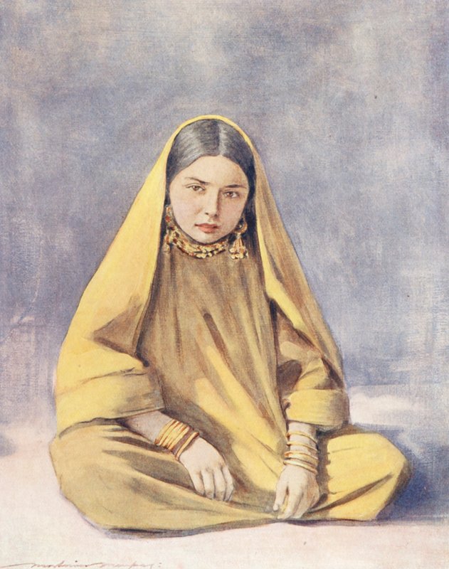 World’s Children: Cashmere, A Stolid Sitter by Mortimer Ludington Menpes