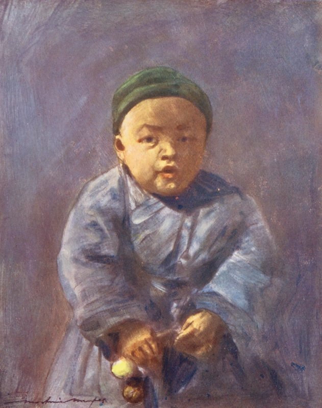 World’s Children: Chinese, Little Fatty by Mortimer Ludington Menpes