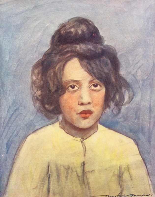 World’s Children: Italian, Fiammetta by Mortimer Ludington Menpes