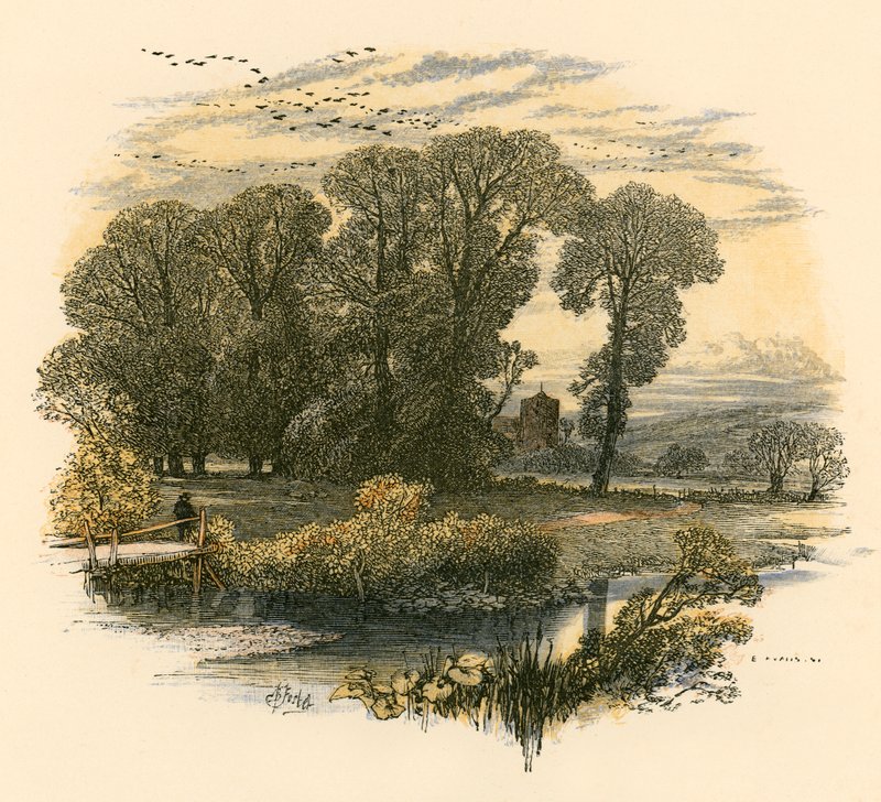 Sabbath Bells by Myles Birket Foster
