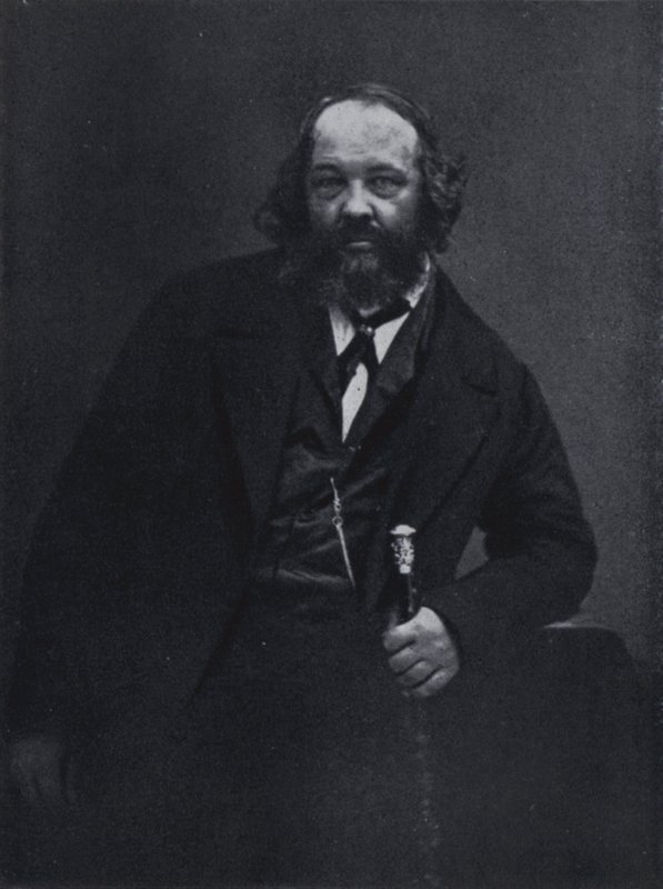 The Revolutionary Michael Alexandrowitsch Bakunin by Nadar
