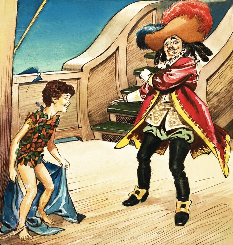 Peter Pan and Wendy by Nadir Quinto