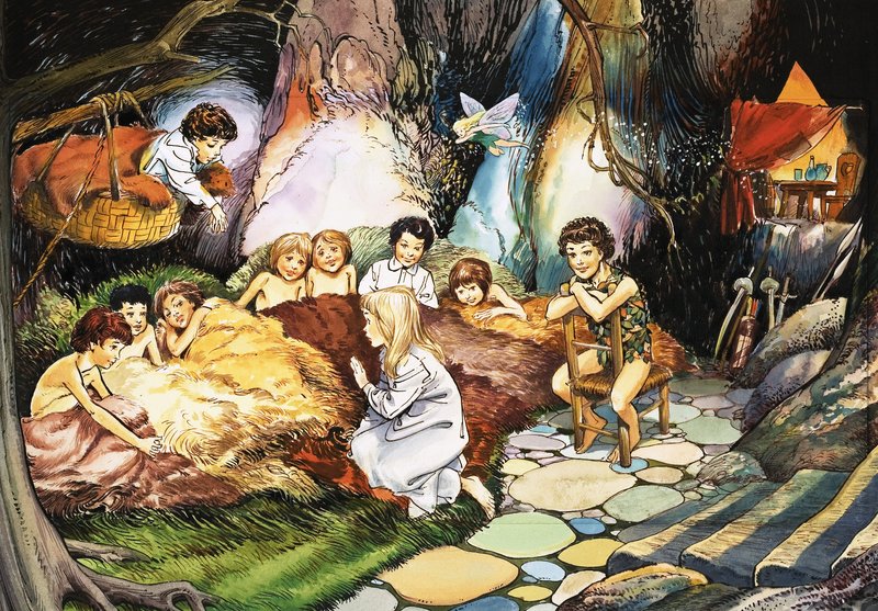 Peter Pan and Wendy by Nadir Quinto