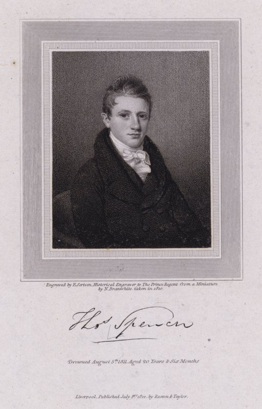 Thomas Spencer, English Congregational Minister by Nathan Cooper Branwhite