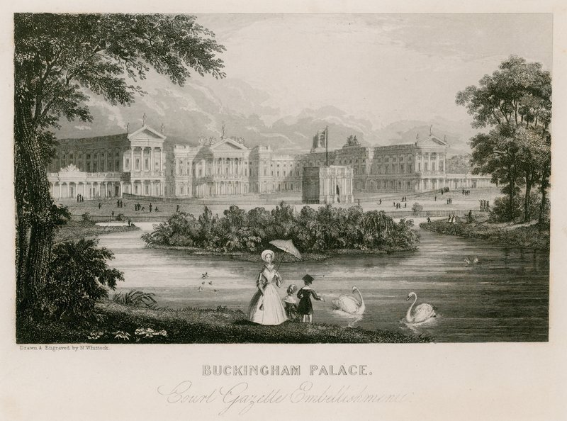 Buckingham Palace by Nathaniel Whittock
