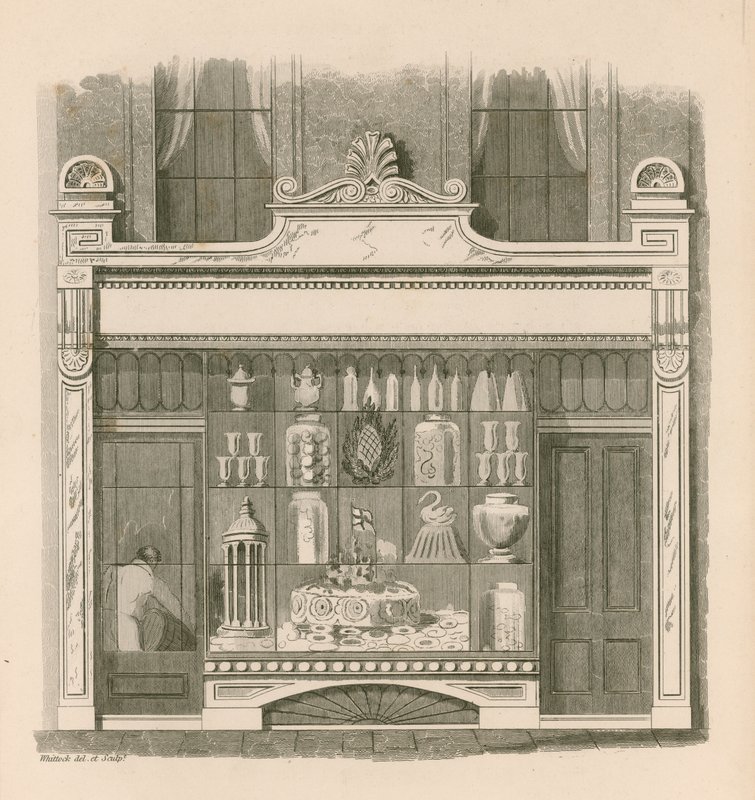 Shop front design in the Italian style by Nathaniel Whittock