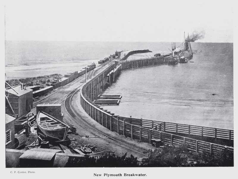 New Plymouth, New Zealand: New Plymouth Breakwater by New Zealand Photographer