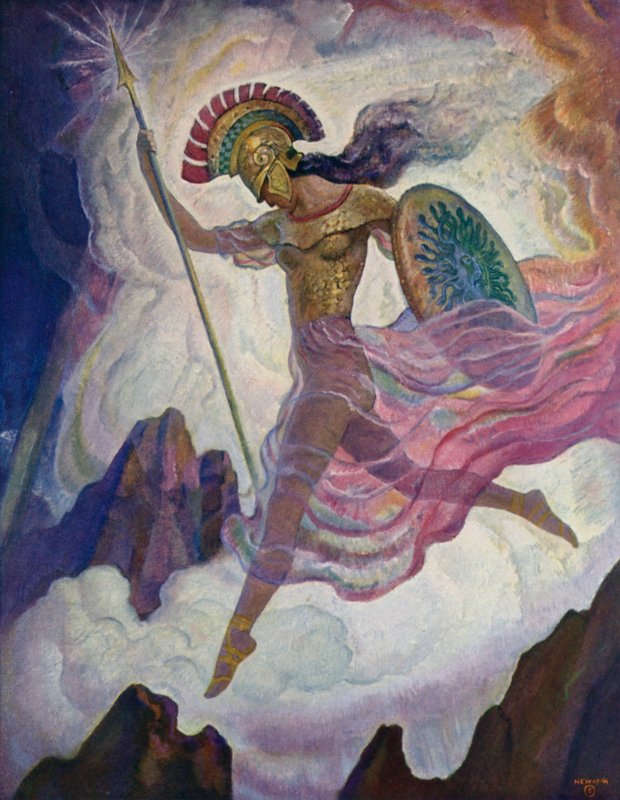 Odyssey: Athene by Newell Convers Wyeth