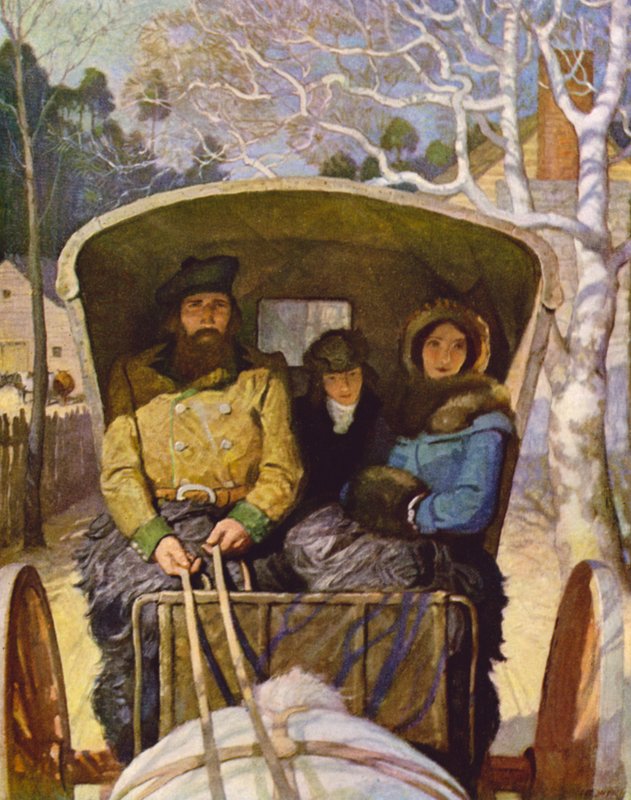 The Fraser Family by Newell Convers Wyeth
