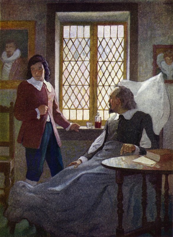 Illustration for Robinson Crusoe by Newell Convers (after) Wyeth