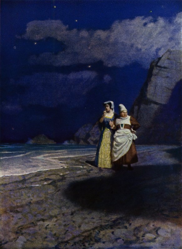 Illustration for Westward Ho! by Charles Kingsley by Newell Convers (after) Wyeth