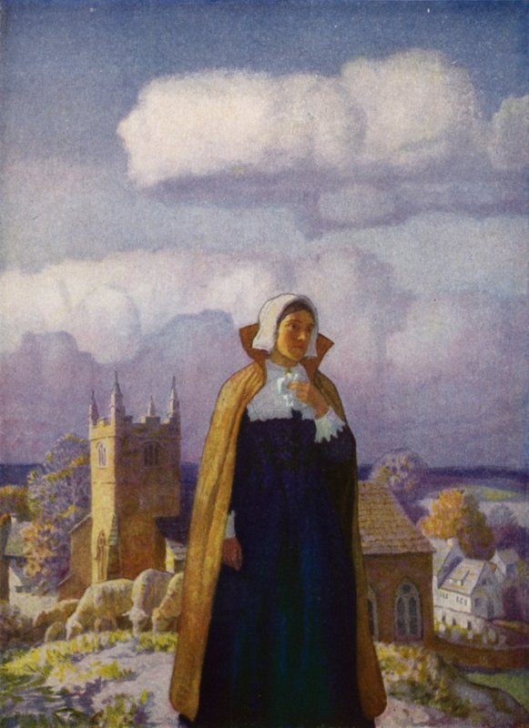 Illustration for Westward Ho! by Charles Kingsley by Newell Convers (after) Wyeth
