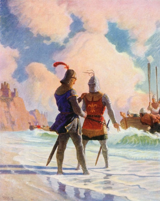 Bruce on the Beach by Newell Convers Wyeth