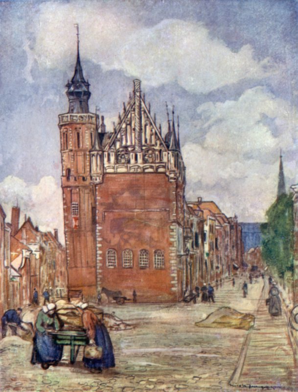 The Town-hall of Kampen by Nico Jungman