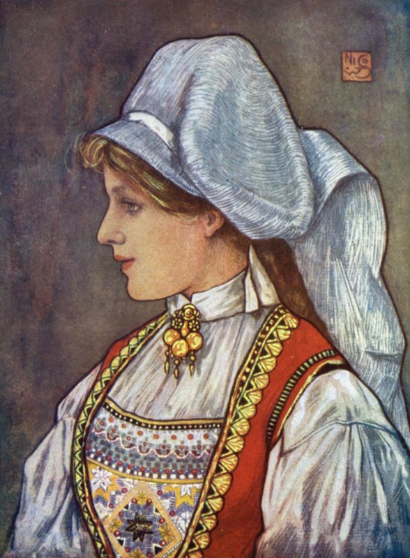 Norway: Hardanger Headdress by Nico Jungman