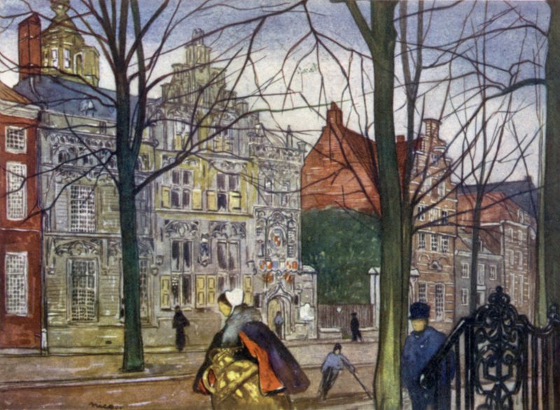 Oude Delft by Nico Jungman
