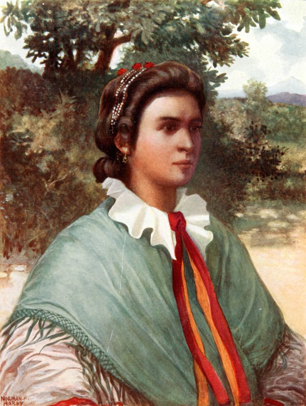 A Hungarian Peasant Girl by Norman Hardy