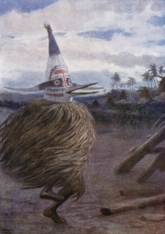 A Kaivakuku, Roro Tribe, Central Division, British New Guinea by Norman Hardy