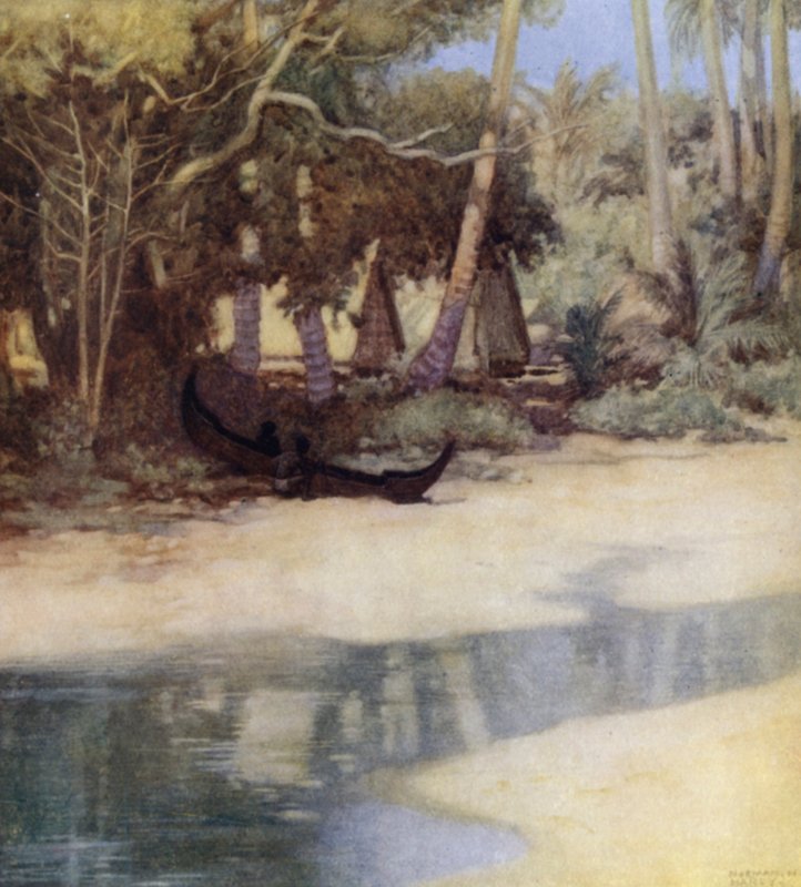 A Lagoon in New Florida, Solomon Islands by Norman Hardy