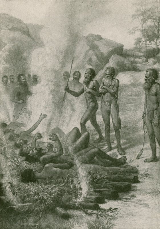 The Ordeal by Fire, a Totem Ceremony by Norman Hardy