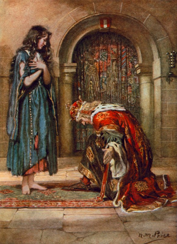 Tennyson, The Beggar-Maid by Norman Mills (after) Price