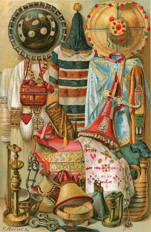 Hamitic Culture: North African Art Work by North American