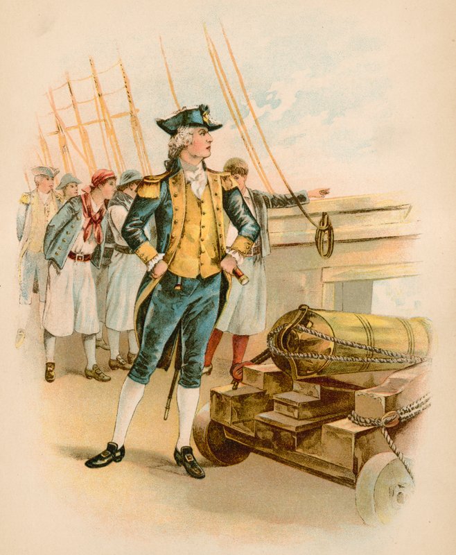 John Paul Jones, First Captain of the US Navy by North American